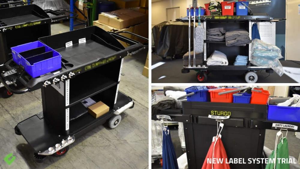 Custom Housekeeping Trolleys for WA Mine Camps
