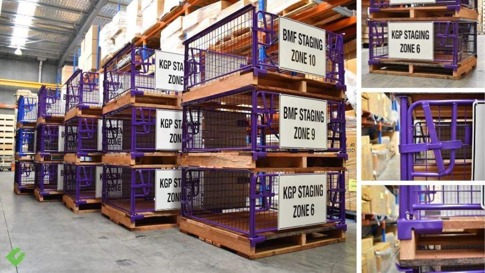 Custom Storage Cages for Woodside Energy