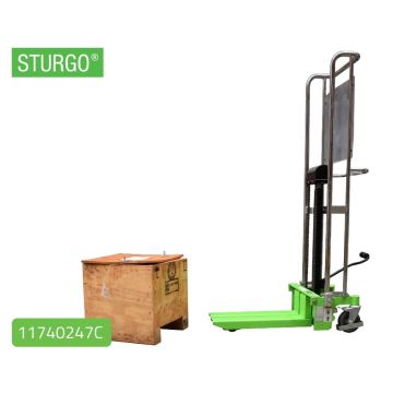 Custom Manual Stacker with Adjustable Forks