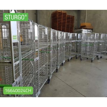 Custom Nestable Roll Cage Trolley