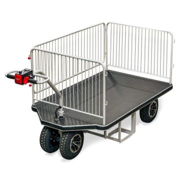 Large Electric Platform Trolley