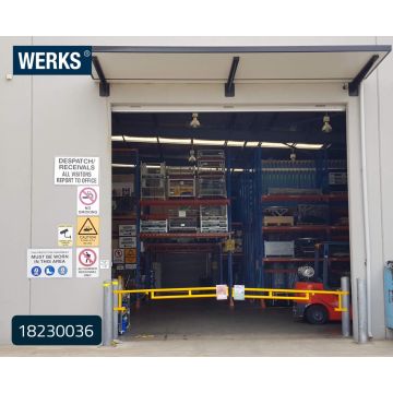 Custom Warehouse Access Gates