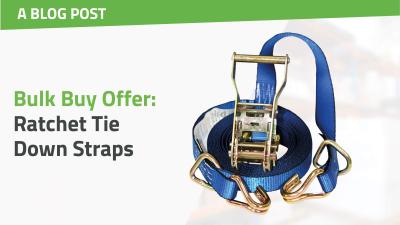 Bulk Buy Offer - Ratchet Tie Down Straps