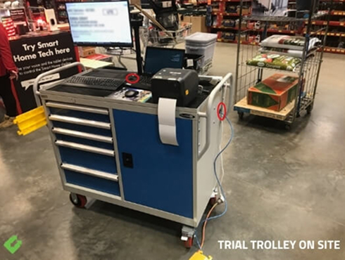DC Trolleys for Bunnings