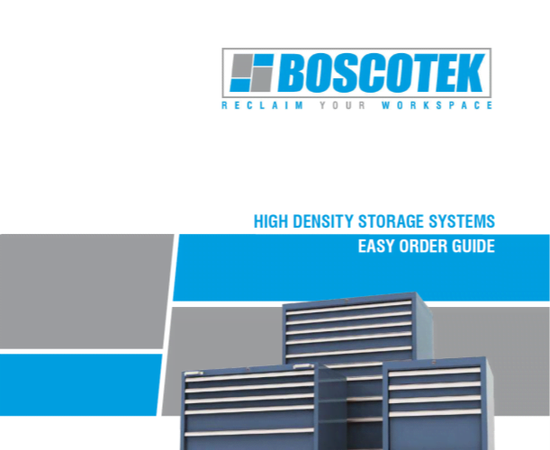 Boscotek High Density Storage Systems - Easy Order Guide